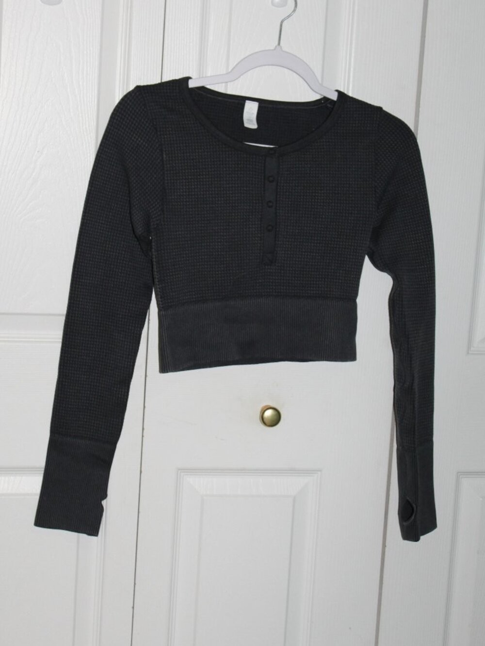 NWT Offline by Aerie Waffle Knit Crop Top